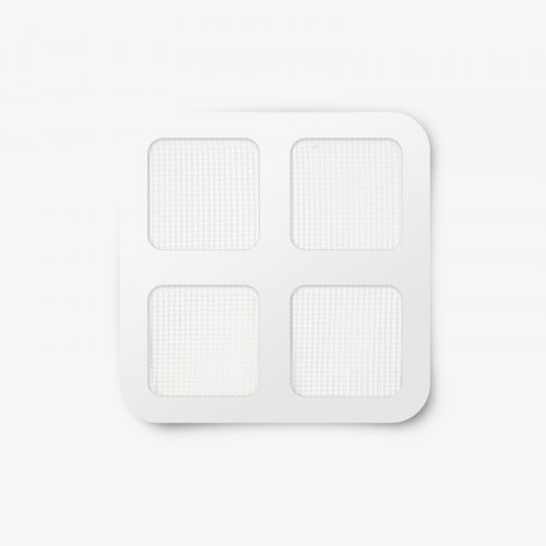 Opravná záplata na síť proti hmyzu – 10 x 10 cm – bílá – 4 ks / balení