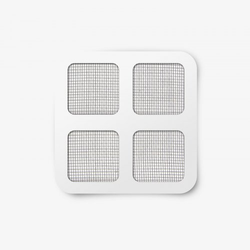 Opravná záplata na síť proti hmyzu – 10 x 10 cm – šedá – 4 ks / balení