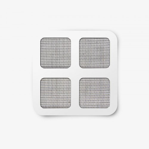 Opravná záplata na síť proti hmyzu – 10 x 10 cm – černá – 4 ks / balení