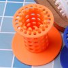 kuchyňský/koupelnový odtokový filtr – oranžový