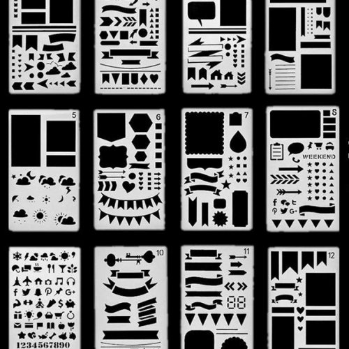  šablona do zápisníku s textovými bublinami