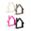 Dekorace na zeď - domeček - 24 x 24 cm - 4 druhy