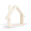 Dekorace na zeď - domeček - 24 x 24 cm - 4 druhy
