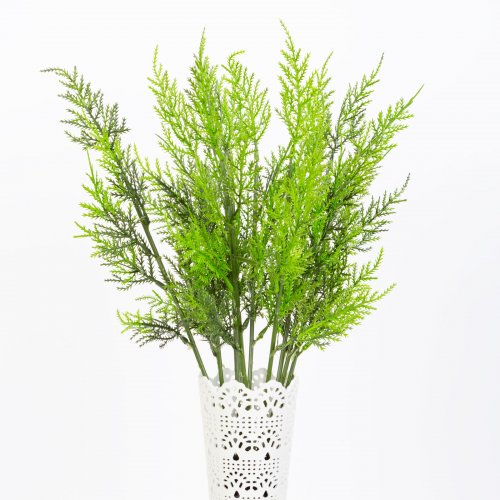 Umělá rostlina - zapichovací - zelená - 9 x 45 cm