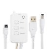 Chytrý světelný řetěz – hvězda – USB – 25 RGB LED – 5 m – Bluetooth