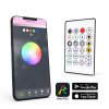 Chytrý světelný řetěz – hvězda – USB – 25 RGB LED – 5 m – Bluetooth