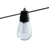 Chytrý solární světelný řetěz – 25 ks bílých LED – nastavitelná barevná teplota – 13,6 m – bluetooth