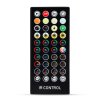 Chytrý světelný řetěz – 100-240V – 25 ks teplých bílých LED – 15 m – Bluetooth