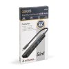 Multifunkční USB rozbočovač – HDMI + Type-C 3.0 – 3xUSB-A, 1xType-C – 5 Gbps, 100 W – černý