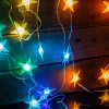 Chytrý světelný řetěz – hvězda – USB – 25 RGB LED – 5 m – Bluetooth