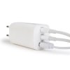 Síťový adaptér USB + Type-C PD45W s rychlým nabíjením – bílý
