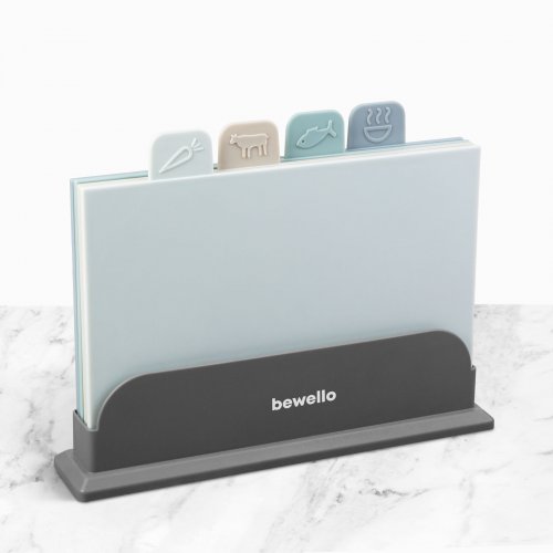 Sada krájecích desek - plast - 29 x 22,3 cm - 4 ks / balení