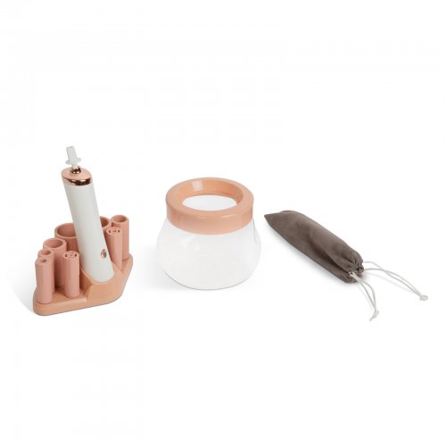 Čistič a sušič na štětce na make-up – 2 x AAA