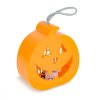 Halloweenská LED dekorace – dýně – RGB LED – 3 x LR1130 – 8,5 x 9 x 4 cm