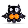 Halloweenový balón - netopýr - 10 ks / balení