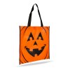 Halloweenská dárková taška - dýně - 35 x 37 cm - oranžová