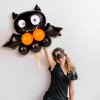 Halloweenový balón - netopýr - 10 ks / balení