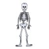 Halloweenská dekorace – kostra – pěna – 85 x 18 cm