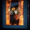 Halloweenská LED dekorace na okno – gel – více tvarů – 85 cm