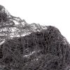 Halloweenský závěs – černý, textilie – 180 x 75 cm