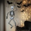 Halloweenská dekorace – kostra – pěna – 85 x 18 cm