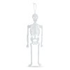Halloweenská fosforeskující dekorace – kostra – 32 x 11 cm