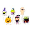 Halloweenská LED dekorace na okno – gel – více tvarů – 85 cm