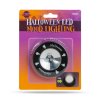 Halloweenské LED náladové osvětlení – 3 LED – 3 x AAA – černé, duch