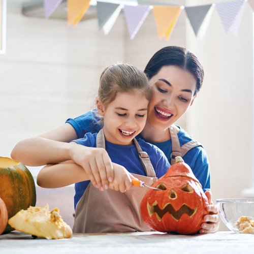 Halloweenská sada na vyřezávání dýně – 10 dílů