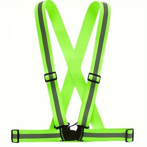Elastická reflexná vesta s popruhom