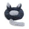 Pelíšek pro kočky – kruh – 40 cm – černý