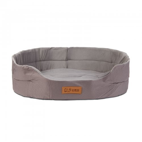 Psí pelíšek – 80 x 57 x 13 cm – šedý