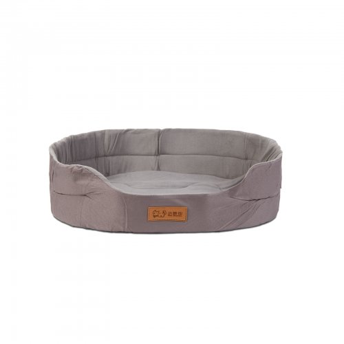 Psí pelíšek – 40 x 30 x 11 cm – šedý