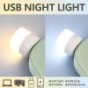 Sada Mini USB nočních lamp Teplá bílá 10 ks