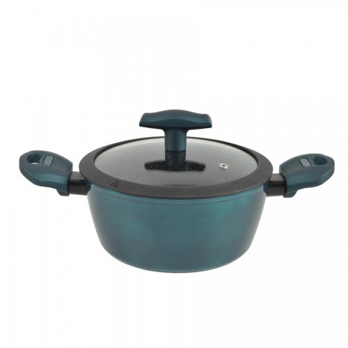 Sea Line nepřilnavý hliníkový hrnec se skleněnou poklicí 20 cm, 3,2 l, indukční