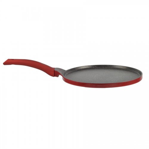 Metal Red Line nepřilnavá hliníková plochá pánev/palačinkovač 26*1,3 cm indukční
