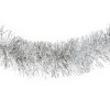 Girlanda - stříbrná - 200 x 10 cm