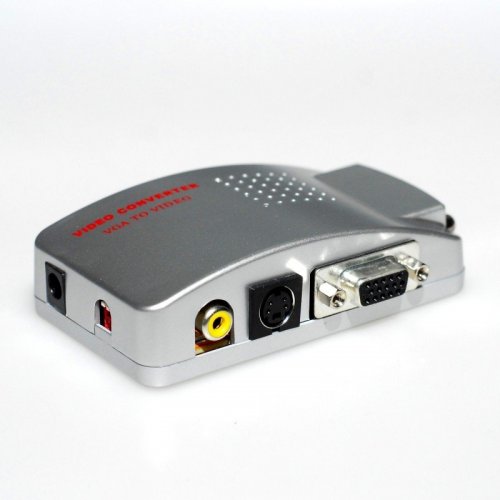 VGA TV konvertor PC, VGA RCA S-VIDEO kabel
