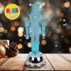 LED dekorace olověný voják - RGB LED - 15 x 5 x 5 cm - na baterie