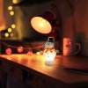 LED dekorace - teplá bílá - sněhulák - na baterie