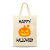 Halloweenská dárková taška - 30 x 40 cm - &quot;Happy Halloween&quot; dýně