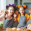 Halloweenská čelenka – dýně