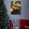Vánoční LED obraz – s věšákem na stěnu, 2 x AA, 30 x 40 cm