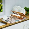 Mikrovláknová podložka na sušení nádobí – 38 x 51 cm – vzor s kuchyňským náčiním