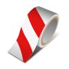 Signalizační páska nebezpečí - červená / bílá - 50 mm x 33 m
