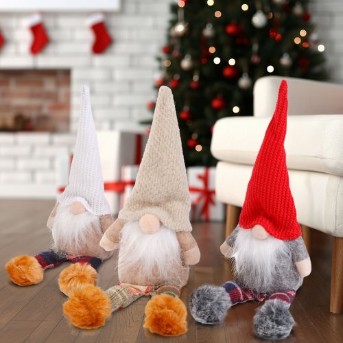 Vánoční skandinávský skřítek s nohama – 3 druhy – 30 cm