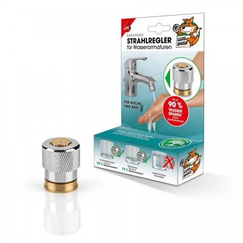 Maxx-World EasyMaxx Regulátor průtoku vody 3,5 cm nerezový