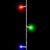 Světelný řetěz – 50 ks LED – barevné – síťové – 5 m – 8 programů