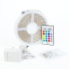 RGB LED pásek – 5 m – 220-240V – 5050 SMD – 30 LED/m – 7,2W/m