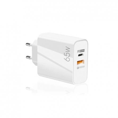 AC adaptér s USB-C + USB vstupem 65 W